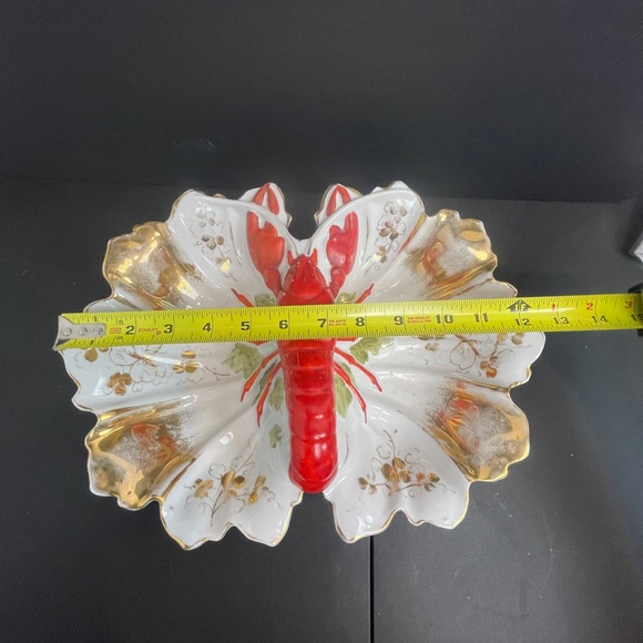Antique Lobster porcelain dish - Picture 4 of 12